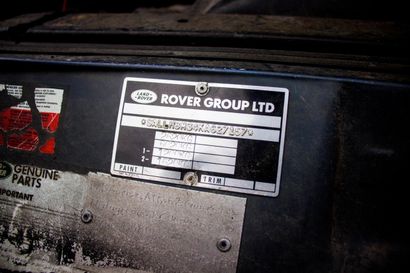 1992 RANGE-ROVER V8 LSE VOGUE 
Serial number SALLHBM34KA627157

Many fees since 2012

Equipped...