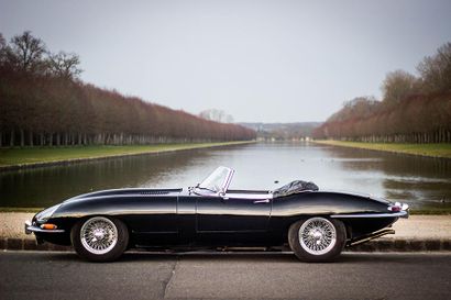 1965 JAGUAR TYPE E SÉRIE 1 ROADSTER 4,2L Numéro de série 1E10436

Hard Top d’origine

Historique...