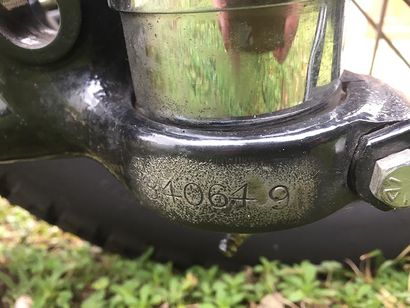1940 INDIAN CHIEF 1200 CAV Serial number 340649

French registration



Military...