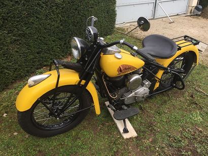 1940 INDIAN CHIEF 1200 CAV Serial number 3404230

French collector's registration



Restored...