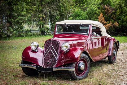 1937 Citroën Traction 7C Cabriolet 
Vente judiciaire : ce lot sera mis en vente aux...