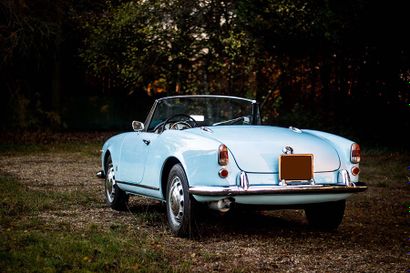 1961 ALFA-ROMEO GIULIETTA SPIDER Type 750

Serial number 169005

Good condition of...