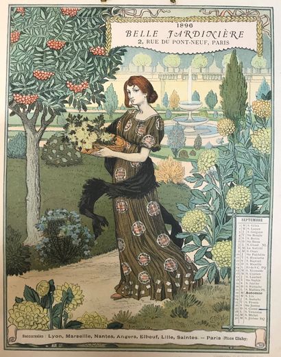 Eugène GRASSET Eugène GRASSET

LA BELLE JARDINIÈRE.CALENDRIER 1896 

12 lithographies...