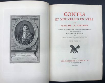 null Jean de LA FONTAINE 

Contes et nouvelles en vers. 

Édition illustrée de compositions...