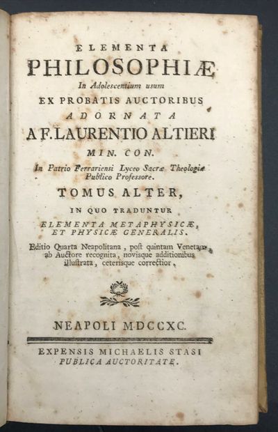 null Lot de onze volumes en reliure velin en latin. 

Bon état général des reliure...