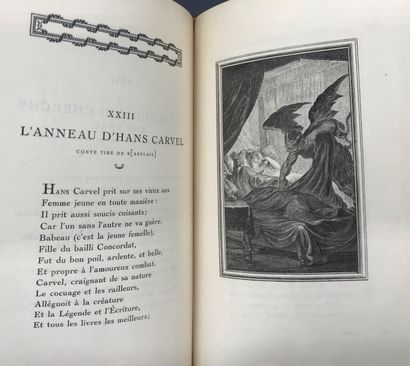 null Jean de LA FONTAINE 

Contes et nouvelles en vers. 

Édition illustrée de compositions...