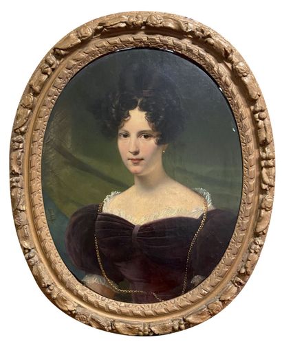 Claude Marie DUBUFFE (1790- 1864) Portrait...