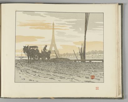 null HENRI RIVIÈRE (1864-1951) The Thirty-Six Views of the Eiffel Tower, 1888-1889...
