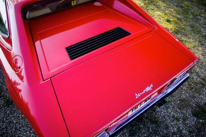 1976 FERRARI DINO 308 GT4 Numéro de série 00012568 
Carrosserie Bertone 
Coupé atypique...