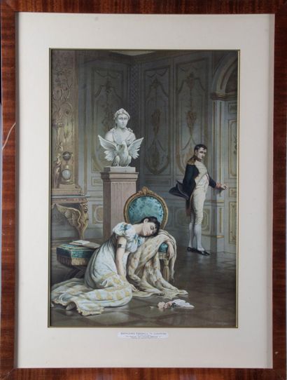 null from the work of John Pott, LASLETT. "Napoleon's Farewell to Josephine and MALMAISON"...
