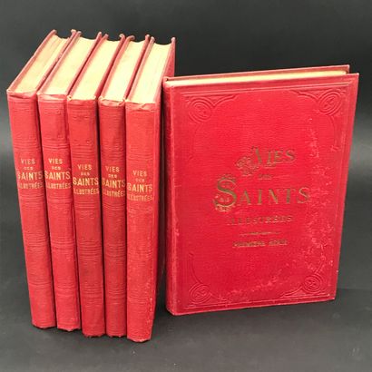 VIE des Saints illustrées 
en six tomes comprenant...