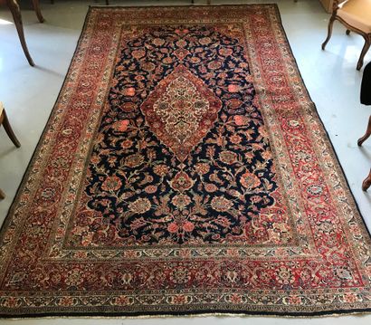 null Large KECHAN RUG

330 x 224 cm

with central medallion on blue background

...