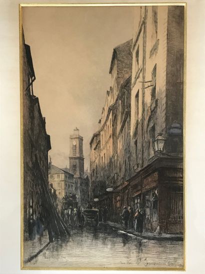 Lucien GAUTIER (1850-1925) Lucien GAUTIER (1850-1925)

Pair of Views of Paris

Etchings...