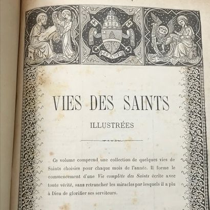null VIE des Saints illustrées

en six tomes comprenant de nombreuses illustrations

Couverture...