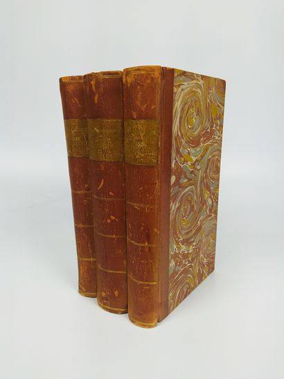 null Johan Wilhelm PALMSTRUCH (1770-1811) SVENSK BOTANIK 3 Vol. text and lithographed...