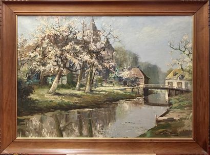 Kees TERLOUW (1890-1948) Les cerisiers en...