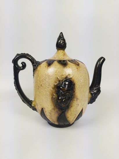 Sylvain STTUBLET (1890-1985) Stoneware pot...