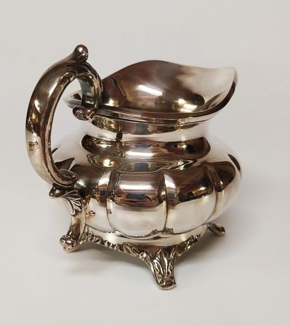 null English silver plated TEA AND COFFEE SET including a teapot, a coffee pot, a...