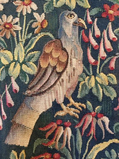 null FRANCE Fine Aubusson tapestry panel in silk and wool Title: the zephyrin, the...