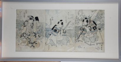 Utagawa Kuniyasu (1794–1832) - La danse de...