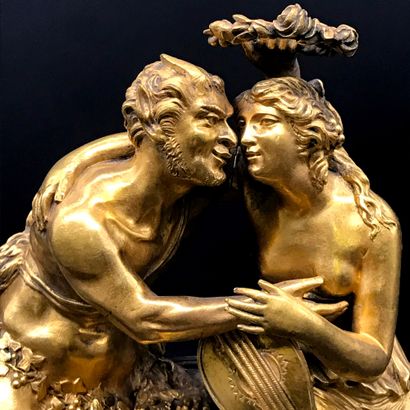 JEAN-SIMON DEVERBERIE (1764-1824) Jean-Simon Deverberie (1764-1824)

Pendule en bronze...