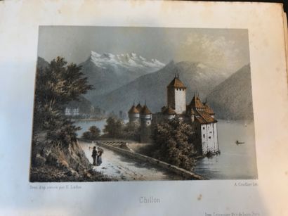 null Souvenirs de la Suisse et des Alpes. 

Publié par F. Margueron, Place du Lac,...