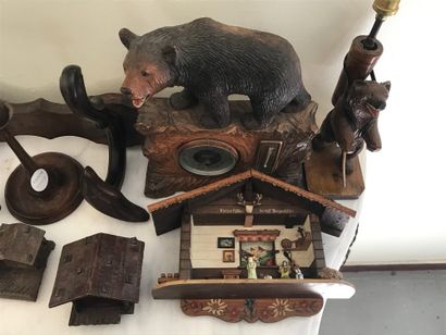 null 
Folk Art - Black Forest




Lot of mountain objects from the Black Forest and...