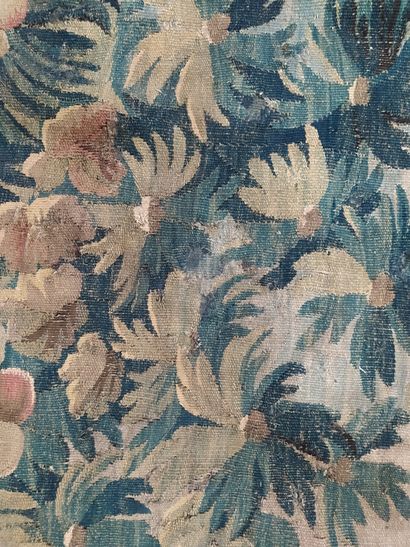 null FRANCE Panel of fragment of Aubusson Tapestry Second half of the 18th century...