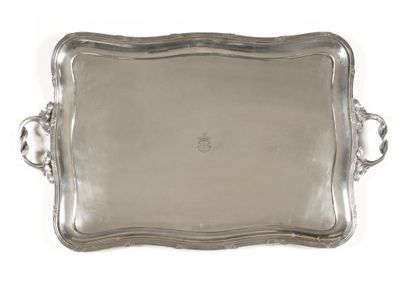 null TRAY

Decorated with a coat of arms of a Polish aristocratic family

Silver

Hallmarks:...