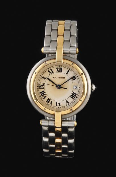  CARTIER PANTHERE RONDE circa 1980 Ref : 183964/21503 Beautiful ladies' wristwatch...