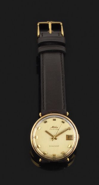 null 
MIDO Ocean Star Powerwind Circa 1965. Ref: 2993605 / 5117. Men's wristwatch...
