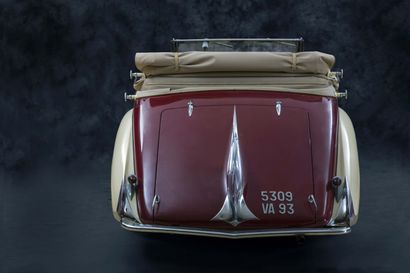 1937 DELAHAYE 135 M CABRIOLET DUBOS Numéro de série 48718

Exemplaire unique à carrosserie...