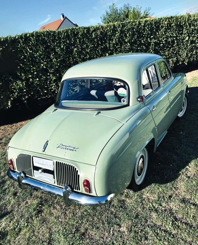 1958 RENAULT DAUPHINE GORDINI Numéro de série R1091

Carte grise française



La...