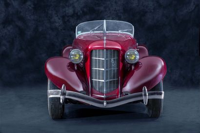1935 AUBURN 851 SPEEDSTER SUPERCHARGED Chassis n° 33 551 E 
Engine n° GH 2950 
To...