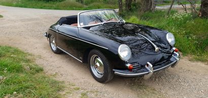 1961 PORSCHE 356 B ROADSTER Châssis n° 89295 ( d’Itieren) - Moteur 90 cv numéro 802307

Restauration...