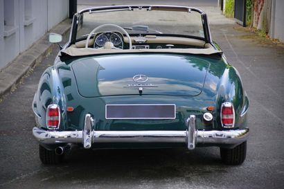 1960 MERCEDES BENZ 190 SL Chassis number: (121040)-10-016045 
Color number: DB40...
