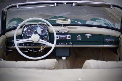1960 MERCEDES BENZ 190 SL Numéro de châssis : (121040)-10-016045

Numéro de couleur...