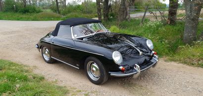 1961 PORSCHE 356 B ROADSTER Chassis number 89295 (from Itieren) - 90 hp engine number...