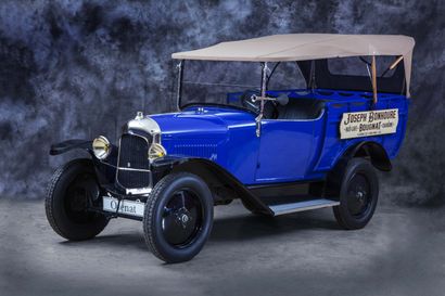 1919 CITROËN TYPE A Serial number : 5427 - Engine number : 12420

French registration...
