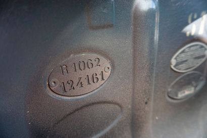 1952 RENAULT 4 CV Serial number 124161 

Nice cosmetic condition 

French registration...