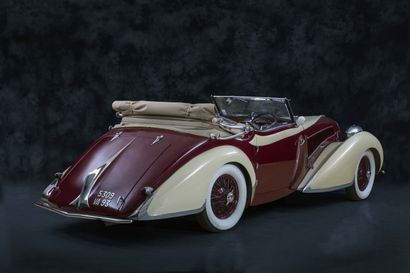 1937 DELAHAYE 135 M CABRIOLET DUBOS Serial number 48718

Unique example with Dubos...