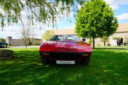 1976 MASERATI KHAMSIN Numéro de série AM120132

Désirable coupé italien - V8 4.9l...