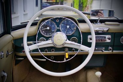 1960 MERCEDES BENZ 190 SL Chassis number: (121040)-10-016045

Color number: DB40...