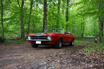 1972 FORD MUSTANG MACH 1 Numéro de série 2F03F120035

Rare version cabriolet - Boite...