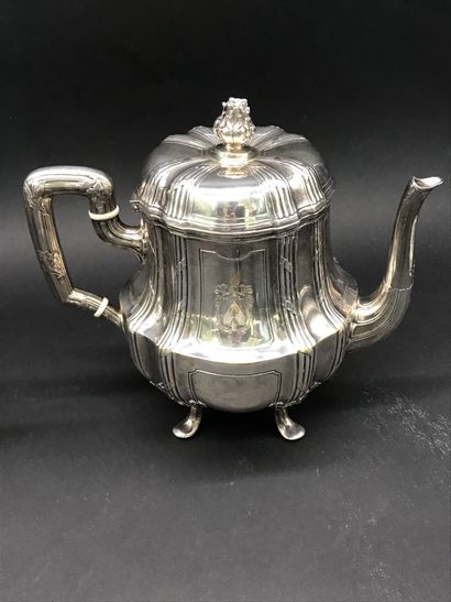 null CAILAR BAYAR

Louis XV style silver plated chocolate, tea and coffee set 

A...