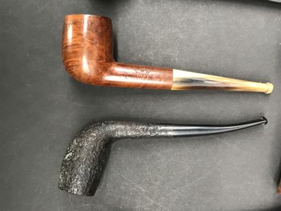 null COLLECTION DE PIPES

dont Stanwell, Ropp, et autres. 

On y joint un support...
