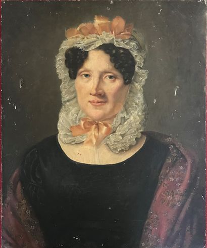 null 19th century french school

Portrait of a governess

Oil on canvas

60 x 49,5...