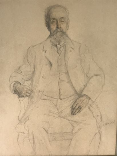 null ECOLE FRANCAISE DU XIXe Siècle

Portrait du Colonel Emile Hertz

Signé en bas...