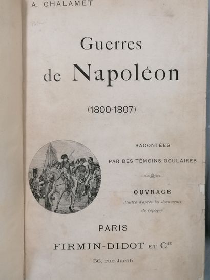 null Lot de LIVRES SUR LE THEME DE NAPOLEON comprenant:



Souvenirs du capitaine...