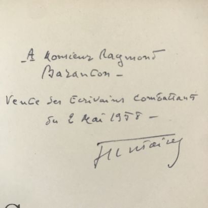 null Paysages Africains 

Par René-Jean Clot

1945

Exemplaire n°30 sur velin 

Provenance...